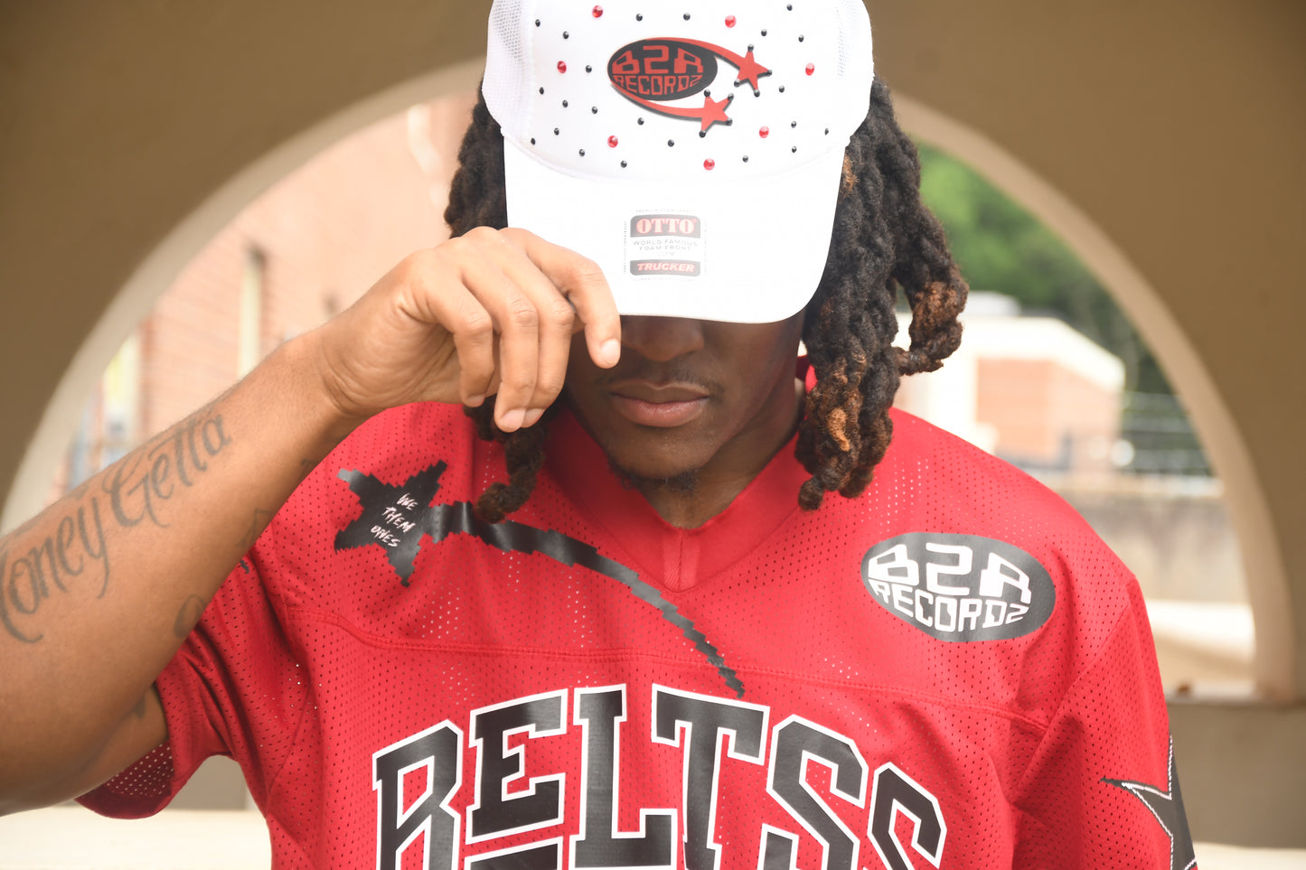 B2A Recordz Falcons Trucker