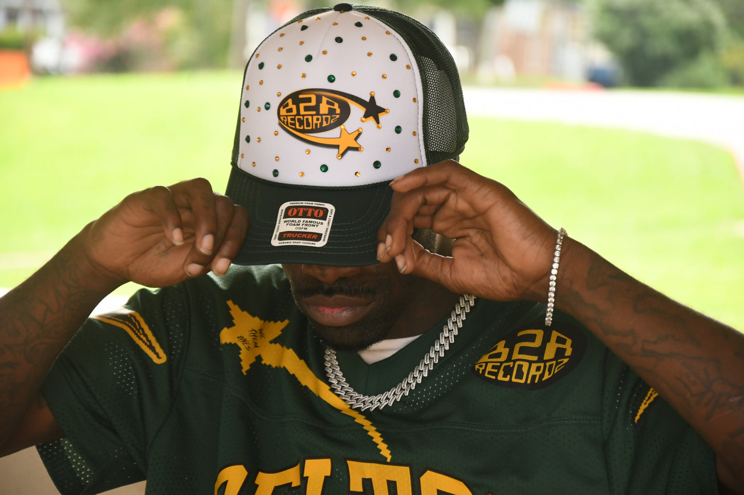 B2A Recordz Packers Trucker