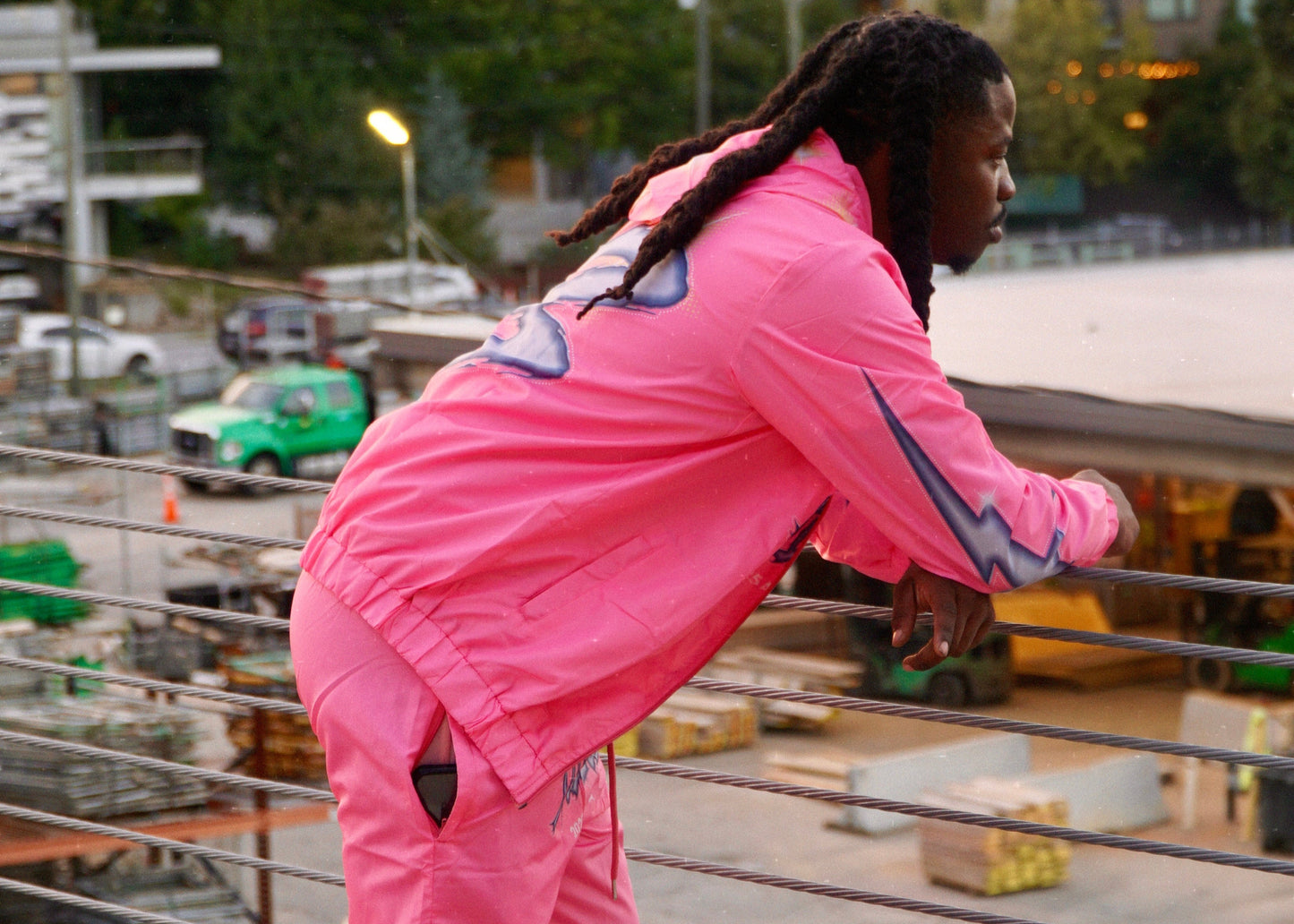 BELTSTAR "Pink Surge WindBreaker Set"