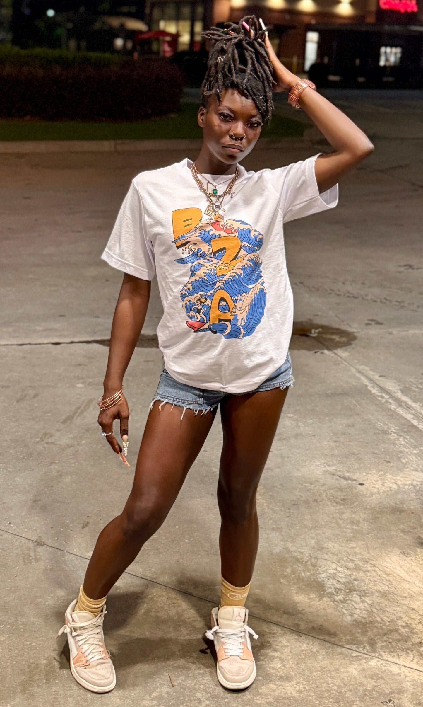 B2A Wave ''Cropped Tee''