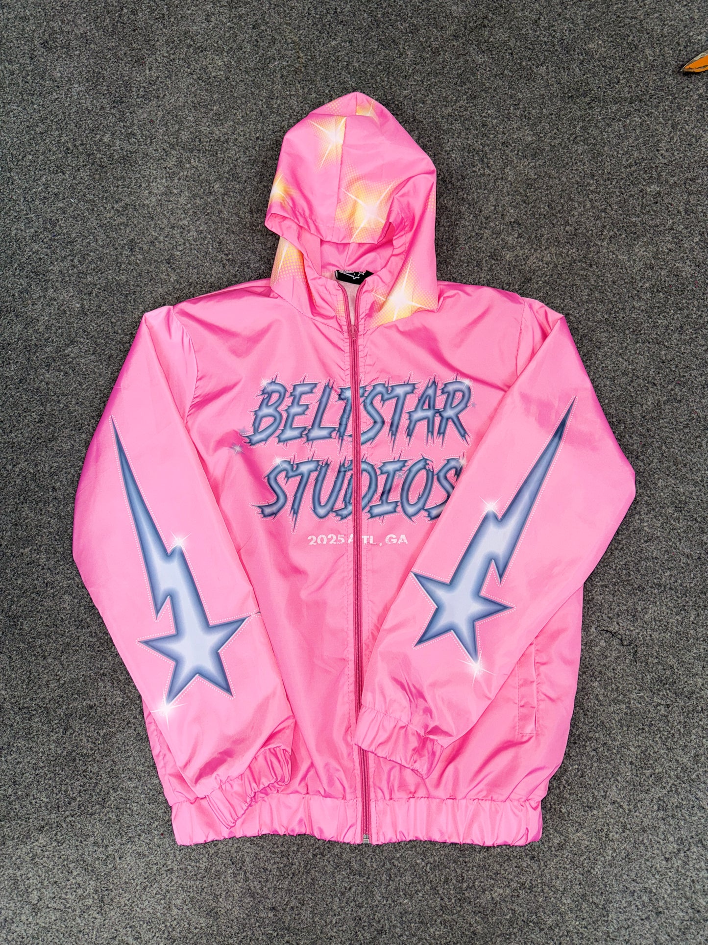 BELTSTAR "Pink Surge WindBreaker Set"