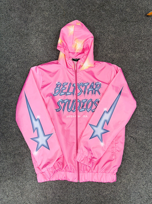 BELTSTAR "Pink Surge WindBreaker Set"