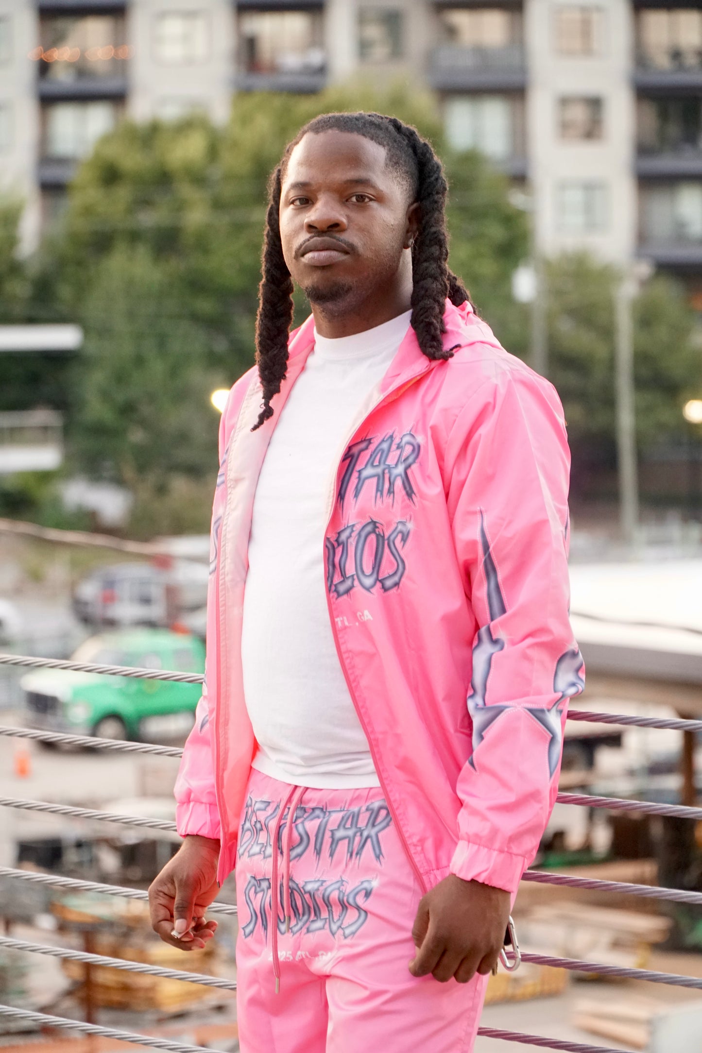 BELTSTAR "Pink Surge WindBreaker Set"