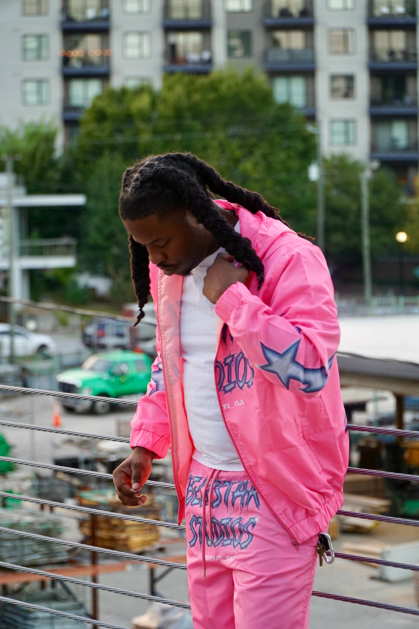 BELTSTAR "Pink Surge WindBreaker Set"
