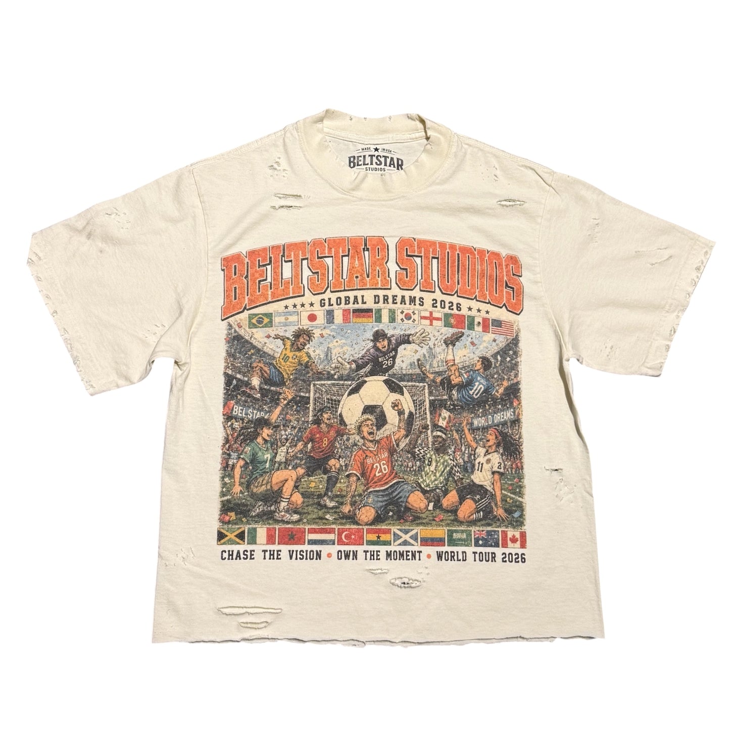 BELTSTAR STUDIOS “Global Dreams” World Cup 2026 Limited Release Tee